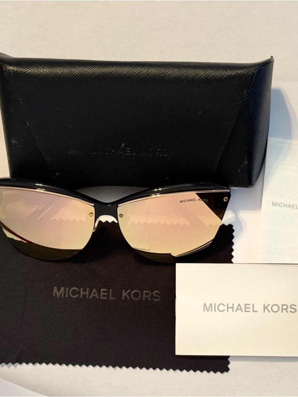 Michael Kors~ MK2113 “Condado” Designer Sunglasses-Unworn-Complete Set